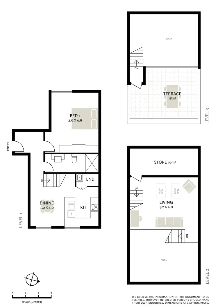 Floorplan of Homely apartment listing, 204/2A Hereford Street, Glebe NSW 2037