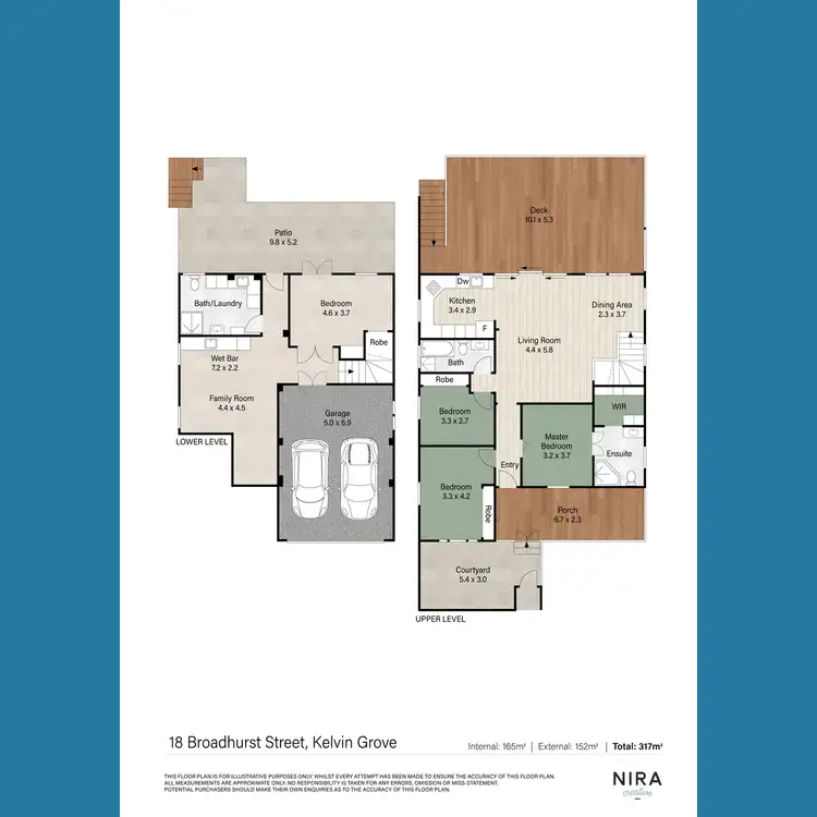 Floorplan of Homely house listing, 18 Broadhurst Street, Kelvin Grove QLD 4059