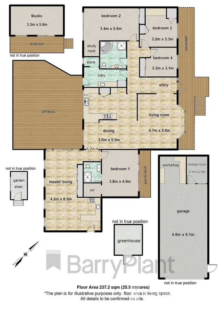 Floorplan of Homely house listing, 23 Le Souef Road, Gembrook VIC 3783