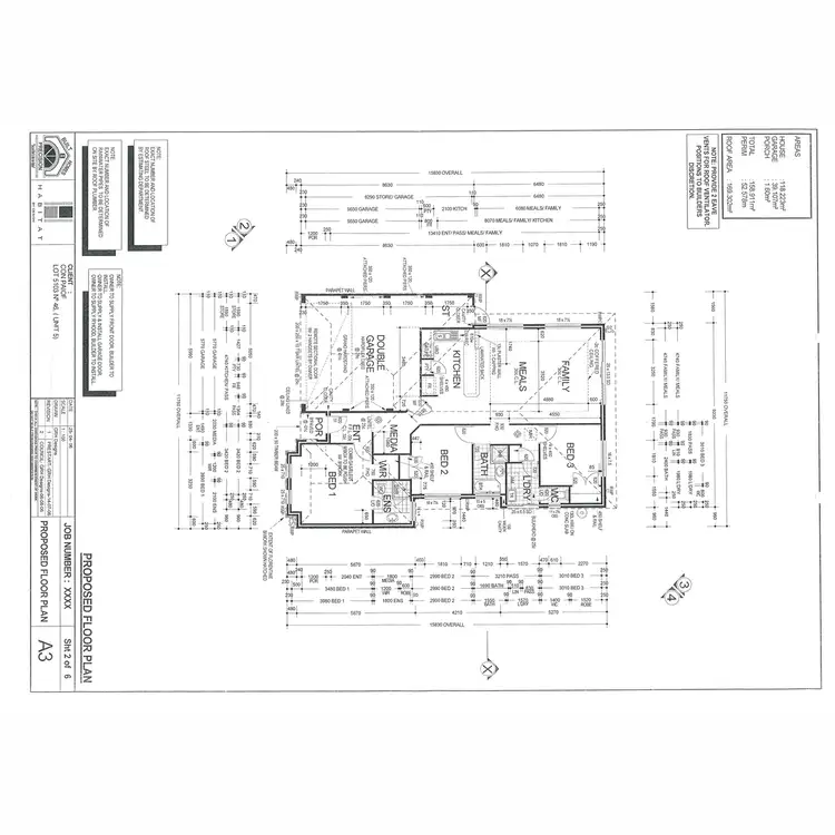 Floorplan of Homely house listing, 6 Bedourie Pass, Ellenbrook WA 6069