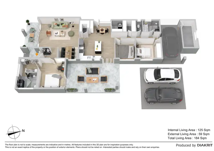 Floorplan of Homely house listing, 23 Garozzo Street, Boondall QLD 4034
