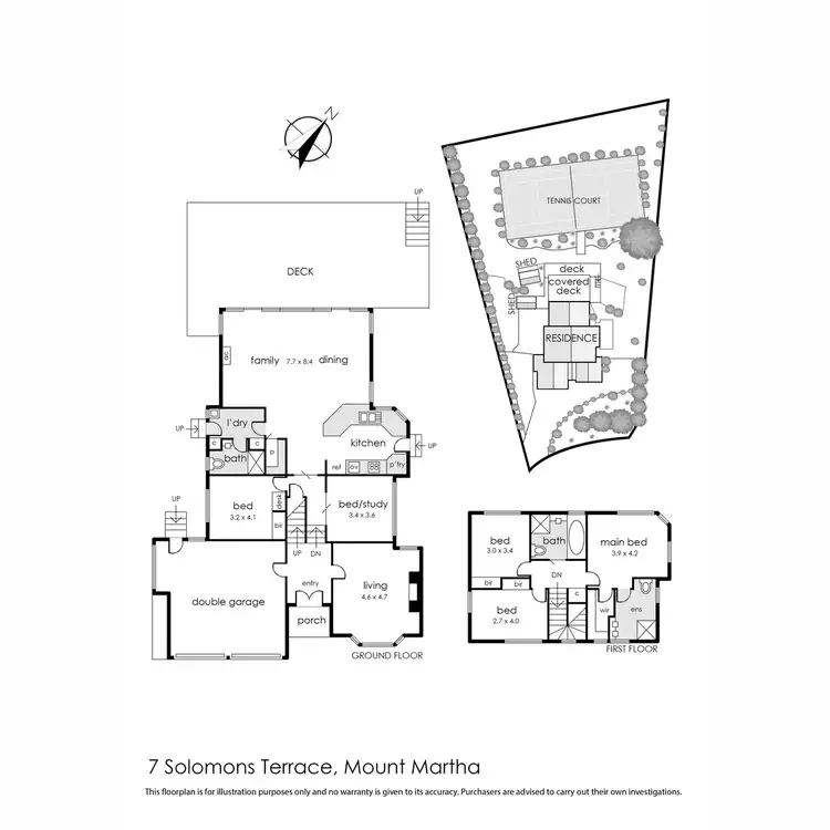 Floorplan of Homely house listing, 7 Solomons Terrace, Mount Martha VIC 3934