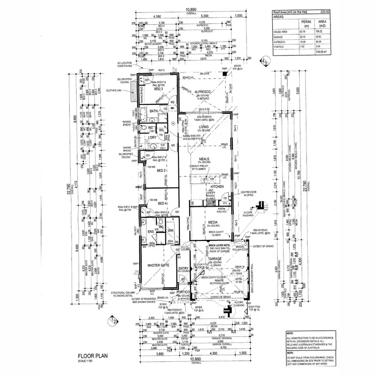 Floorplan of Homely house listing, 29 Warsaw Way, Hocking WA 6065