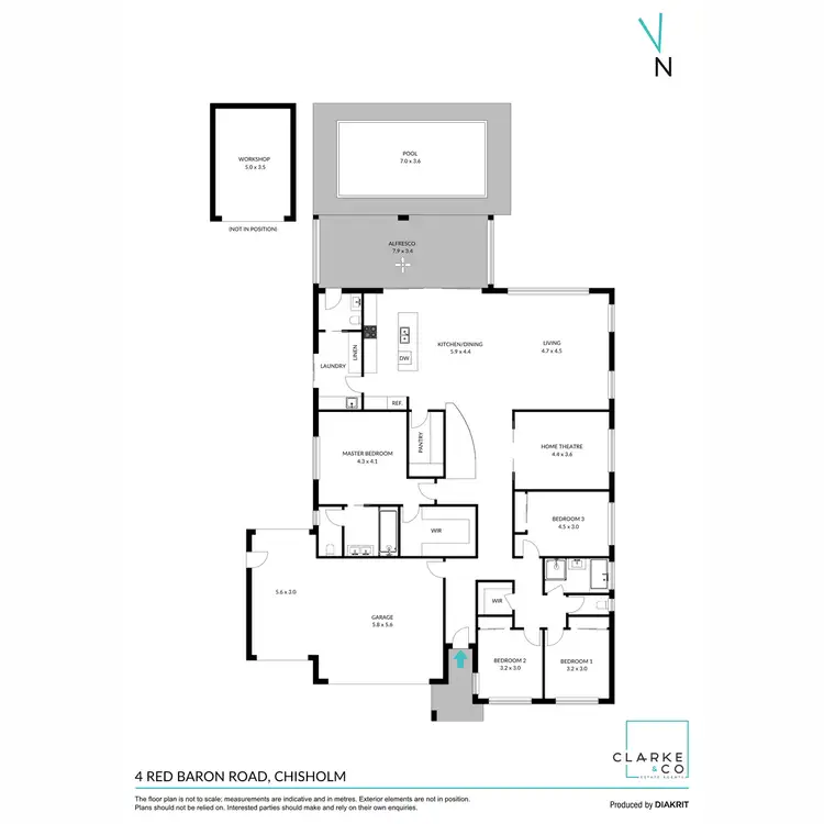 Floorplan of Homely house listing, 4 Red Baron Road, Chisholm NSW 2322
