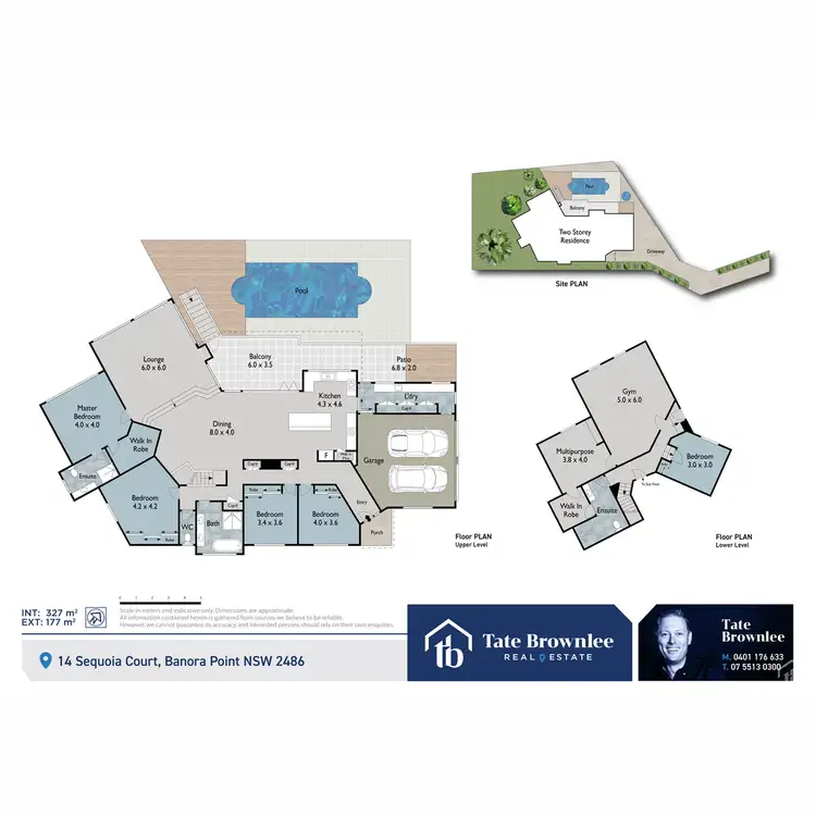 Floorplan of Homely house listing, 14 Sequoia Court, Banora Point NSW 2486