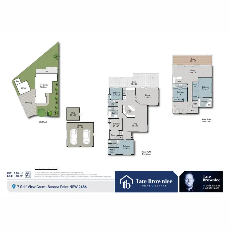 Floorplan of Homely house listing, 7 Golf View Court, Banora Point NSW 2486