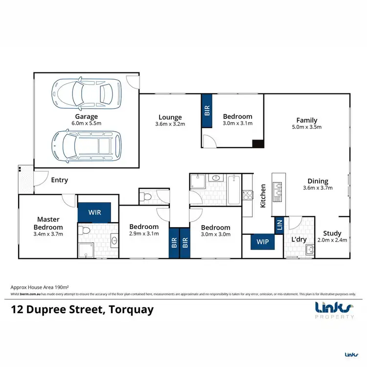 Floorplan of Homely house listing, 12 Dupree Street, Torquay VIC 3228