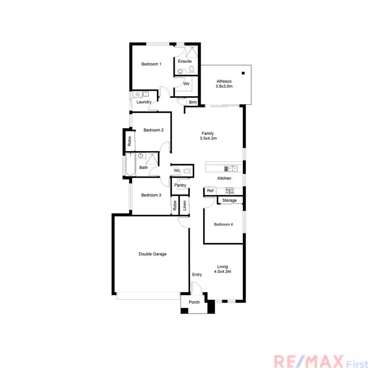Floorplan of Homely house listing, 6 Highland Terrace, Little Mountain QLD 4551