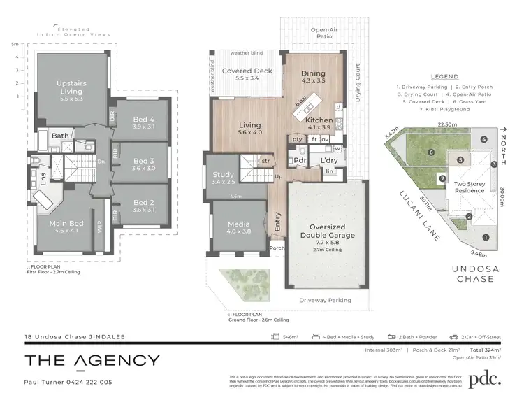 Floorplan of Homely house listing, 18 Undosa Chase, Jindalee WA 6036