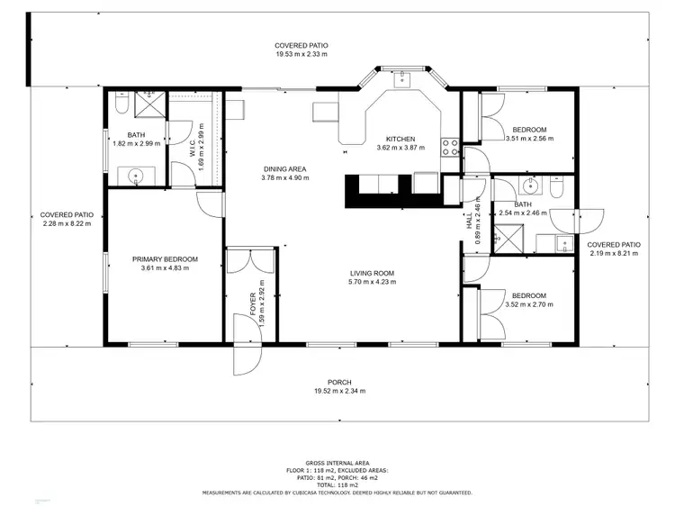 Floorplan of Homely house listing, 274 Kirsten Drive, Curra QLD 4570