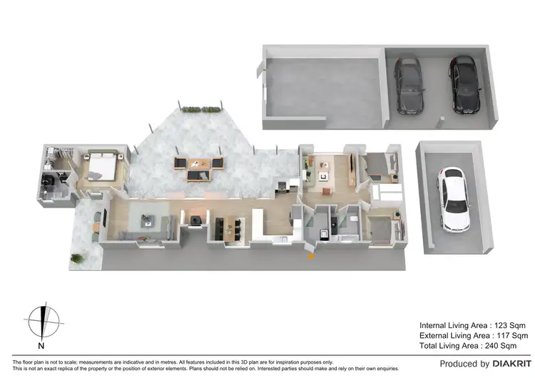 Floorplan of Homely rural property listing, 32 Elm Court, Morayfield QLD 4506