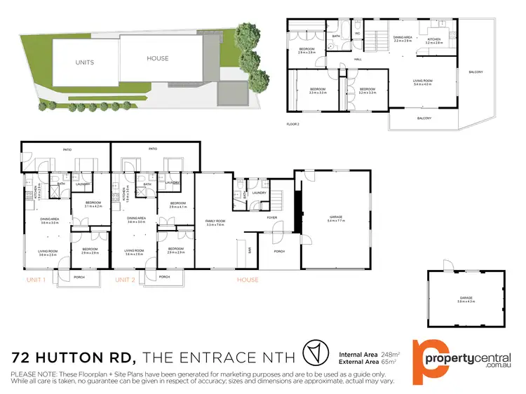 Floorplan of Homely house listing, 72 Hutton Road, The Entrance North NSW 2261