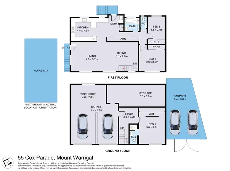 Floorplan of Homely house listing, 55 Cox Parade, Mount Warrigal NSW 2528