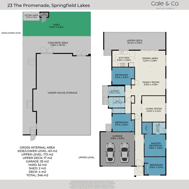Floorplan of Homely house listing, 23 The Promenade, Springfield Lakes QLD 4300