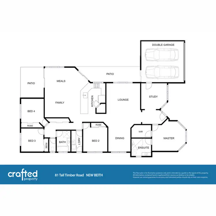 Floorplan of Homely house listing, 81 Tall Timber Road, New Beith QLD 4124