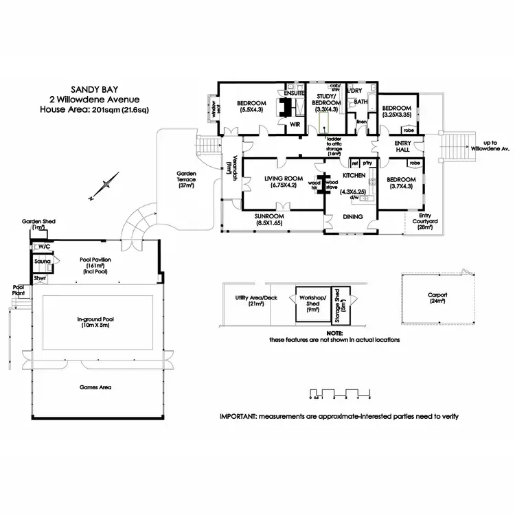 Floorplan of Homely house listing, 2 Willowdene Avenue, Sandy Bay TAS 7005