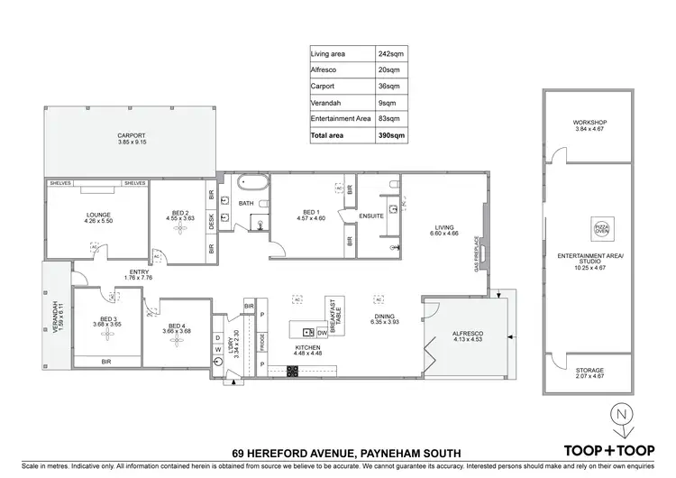 Floorplan of Homely house listing, 69 Hereford Avenue, Payneham South SA 5070