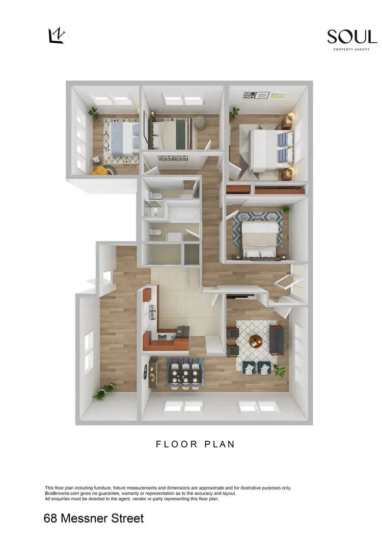 Floorplan of Homely house listing, 68 Messner Street, Griffith NSW 2680