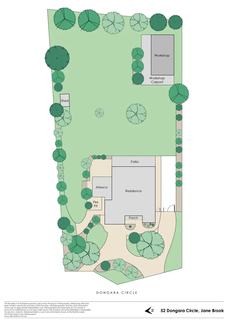 Floorplan of Homely house listing, 52 Dongara Circle, Jane Brook WA 6056