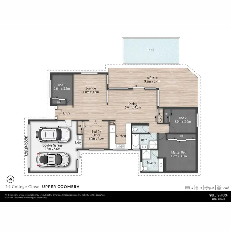 Floorplan of Homely house listing, 14 College Close, Upper Coomera QLD 4209