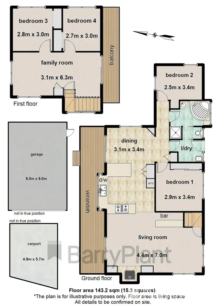 Floorplan of Homely house listing, 31 Hamilton Road, Emerald VIC 3782