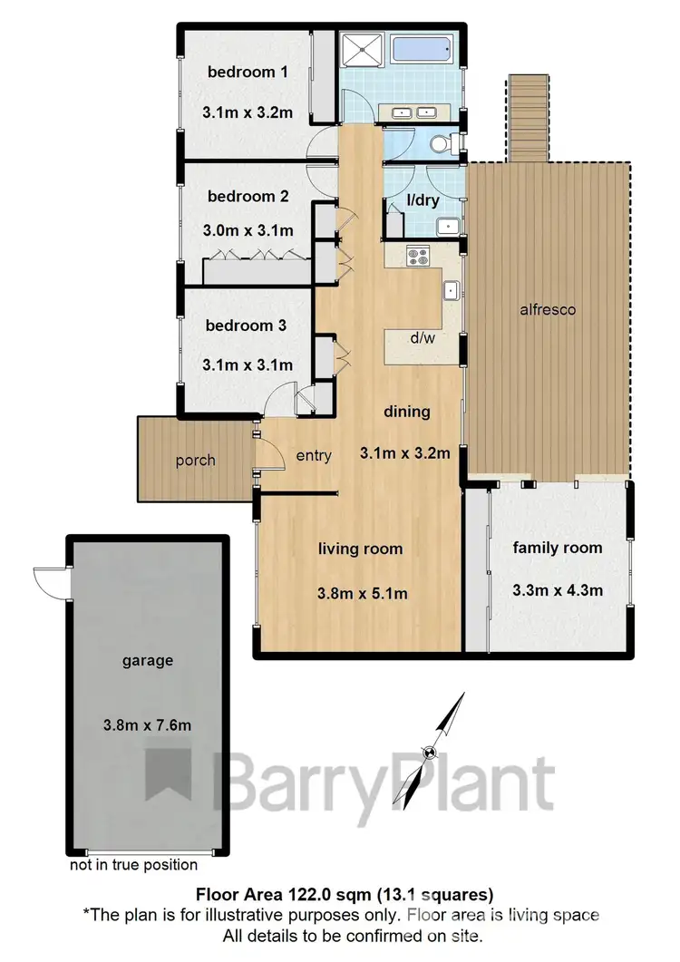 Floorplan of Homely house listing, 11 Steane Street, Cockatoo VIC 3781