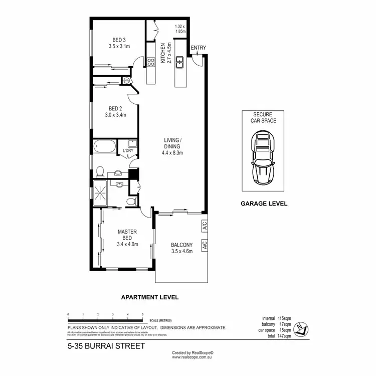 Floorplan of Homely unit listing, 5/35 Burrai Street, Morningside QLD 4170