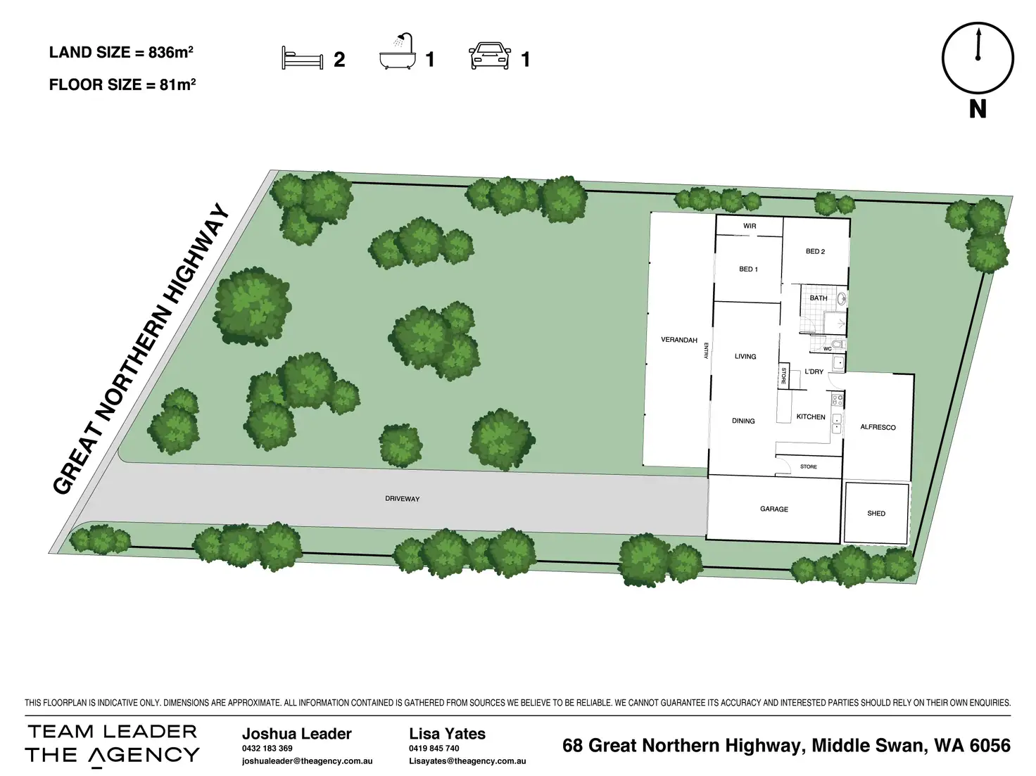 Floorplan of Homely house listing, 68 Great Northern Highway, Middle Swan WA 6056