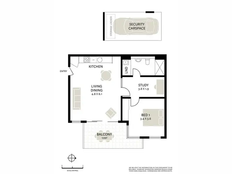 Floorplan of Homely apartment listing, 85/249 Chalmers Street, Redfern NSW 2016