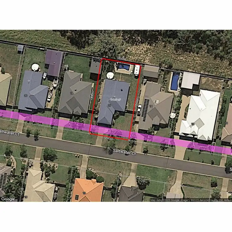 Floorplan of Homely house listing, 16 Saltwater Court, Mulambin QLD 4703