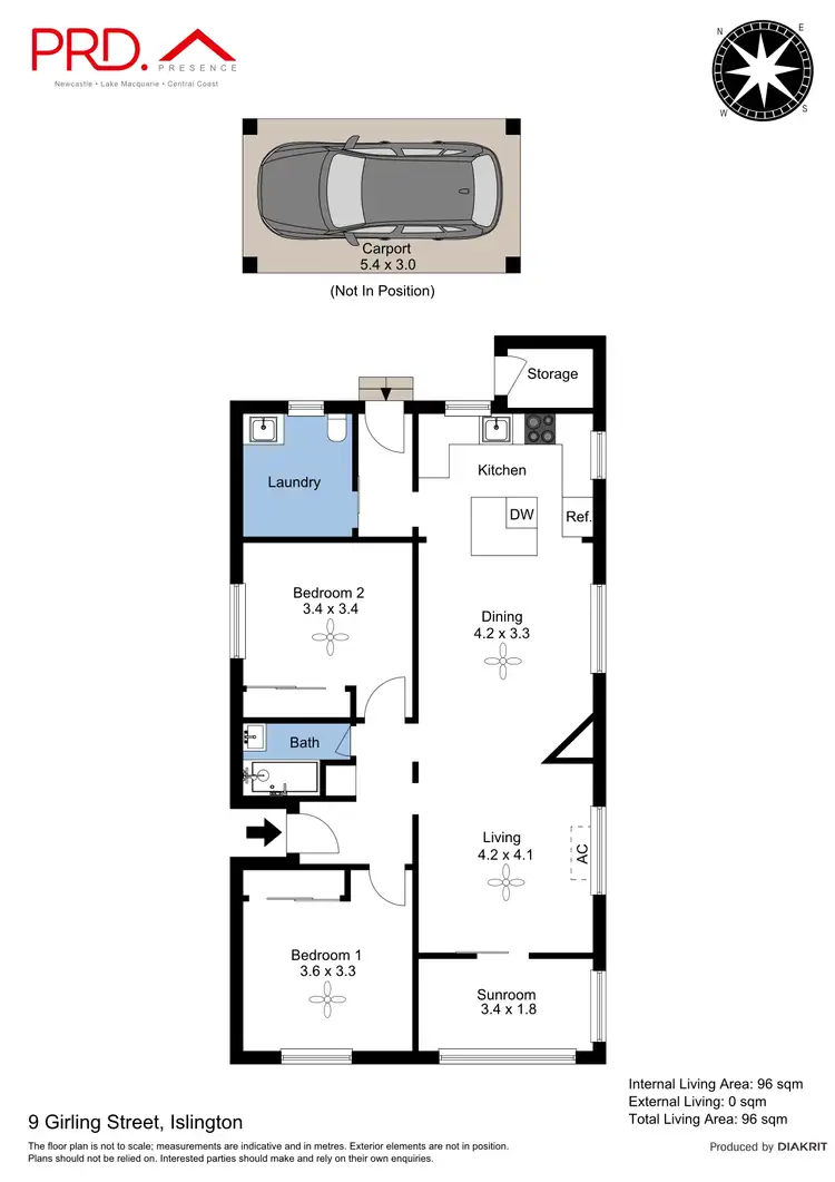 Floorplan of Homely house listing, 9 Girling Street, Islington NSW 2296