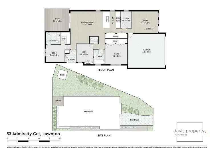 Floorplan of Homely house listing, 33 Admiralty Crct, Lawnton QLD 4501