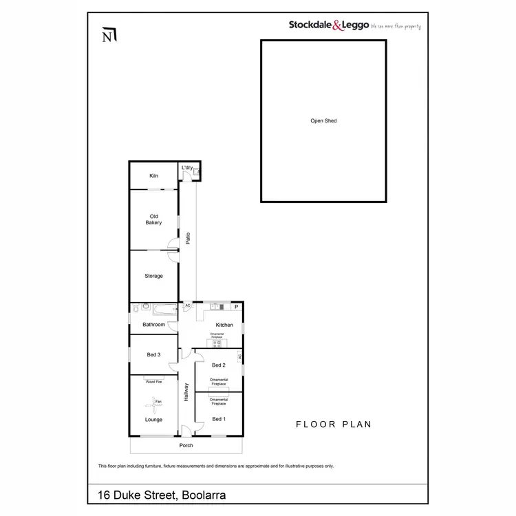 Floorplan of Homely house listing, 16 Duke Street, Boolarra VIC 3870