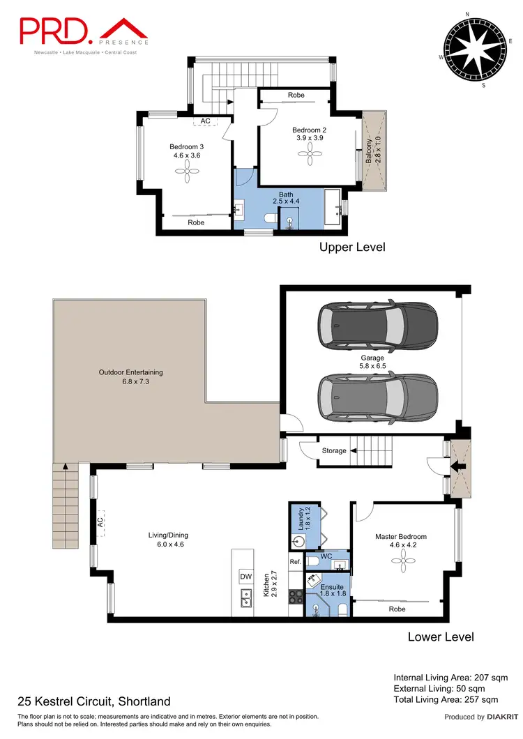 Floorplan of Homely house listing, 25 Kestrel Circuit, Shortland NSW 2307
