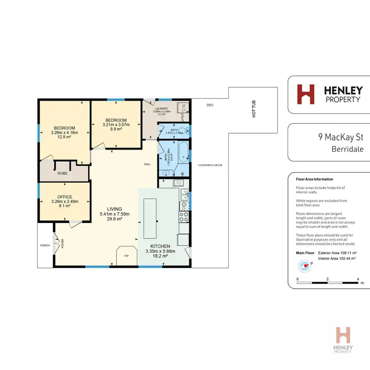 Floorplan of Homely house listing, 9 Mackay Street, Berridale NSW 2628
