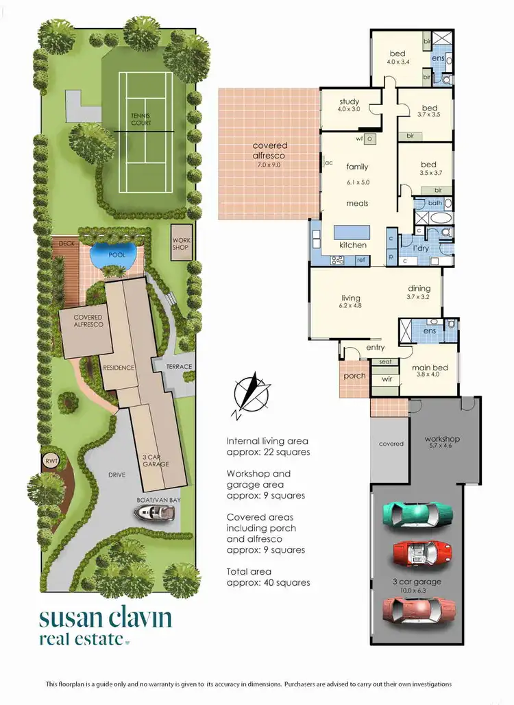 Floorplan of Homely house listing, 14A Sibyl Avenue, Frankston South VIC 3199