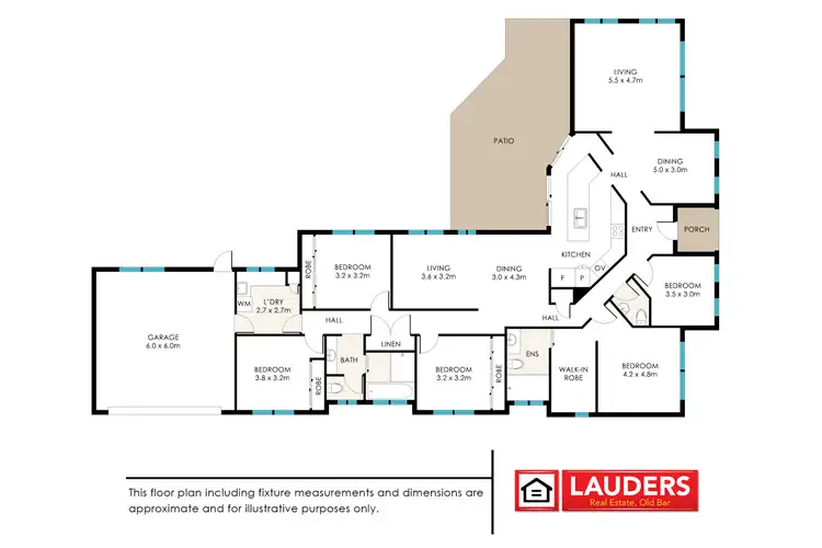 Floorplan of Homely house listing, 61 South Heron Road, Old Bar NSW 2430