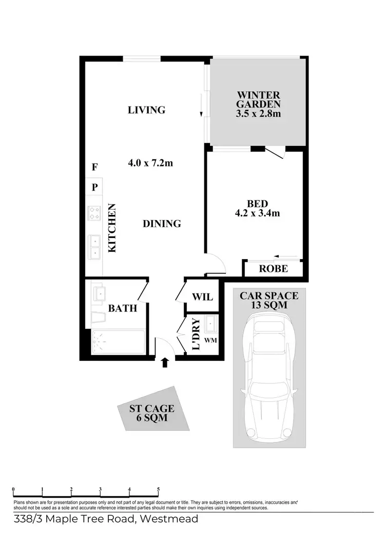 Floorplan of Homely apartment listing, 338/3 Maple Tree Road, Westmead NSW 2145