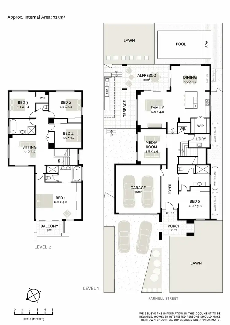 Floorplan of Homely house listing, 23 Farnell Street, Hunters Hill NSW 2110