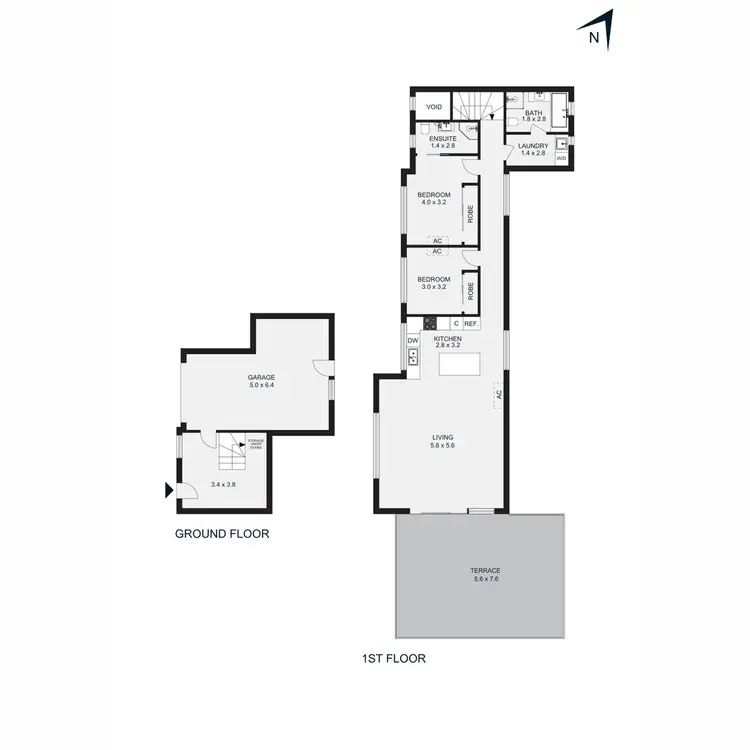 Floorplan of Homely house listing, 6/33 Dromana Parade, Safety Beach VIC 3936