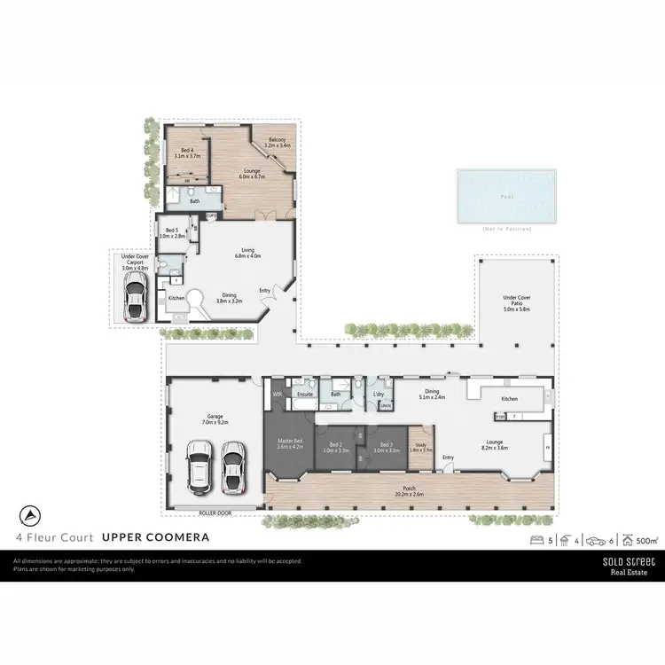 Floorplan of Homely house listing, 4 Fleur Court, Upper Coomera QLD 4209