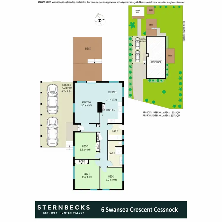 Floorplan of Homely house listing, 6 Swansea Crescent, Cessnock NSW 2325