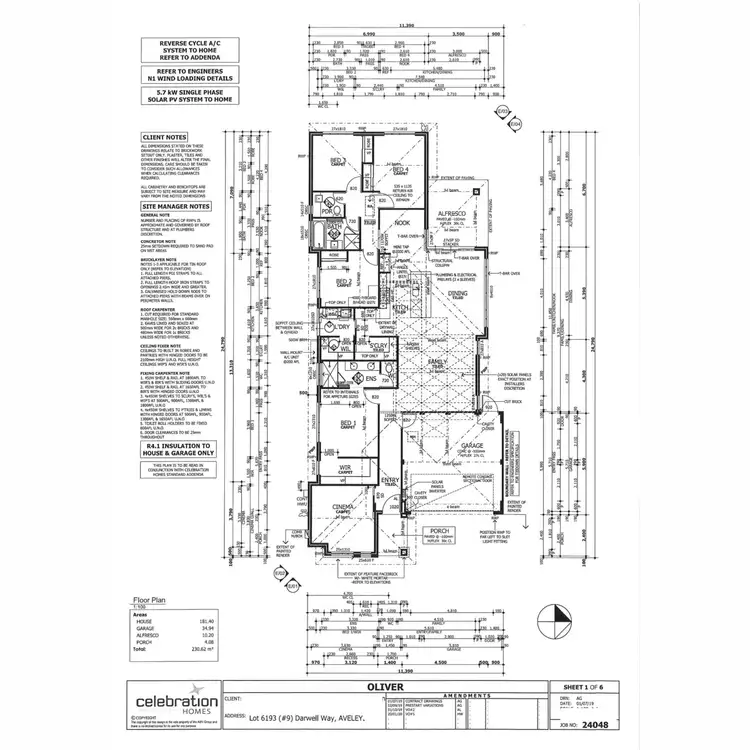 Floorplan of Homely house listing, 9 Darwell Way, Aveley WA 6069