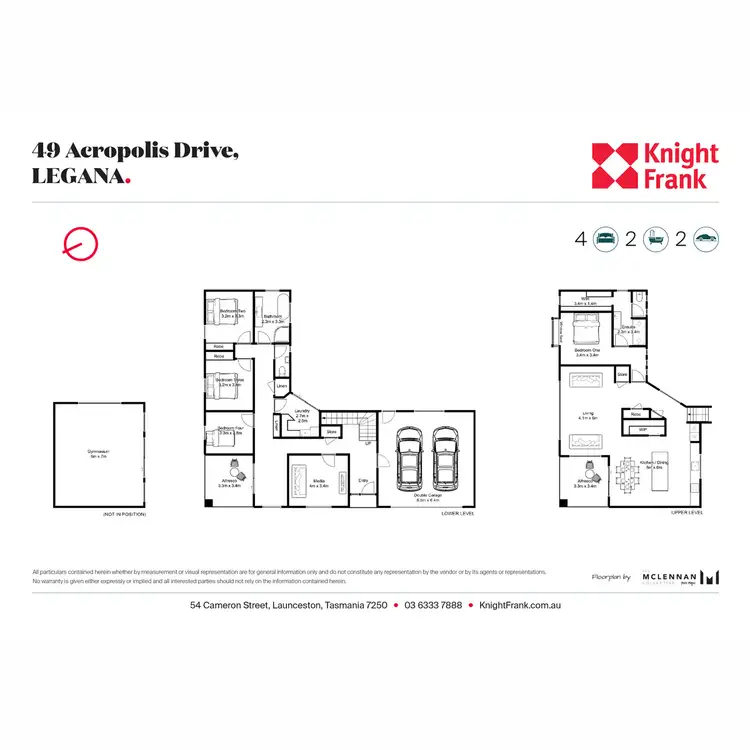 Floorplan of Homely house listing, 49 Acropolis Drive, Legana TAS 7277