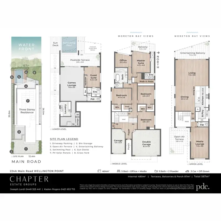Floorplan of Homely house listing, 224a Main Road, Wellington Point QLD 4160