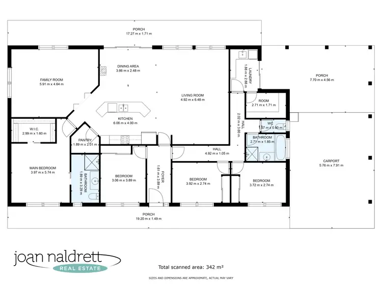 Floorplan of Homely house listing, 176 Mongan Lane, Yackandandah VIC 3749