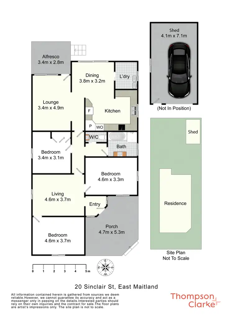 Floorplan of Homely house listing, 20 Sinclair Street, East Maitland NSW 2323