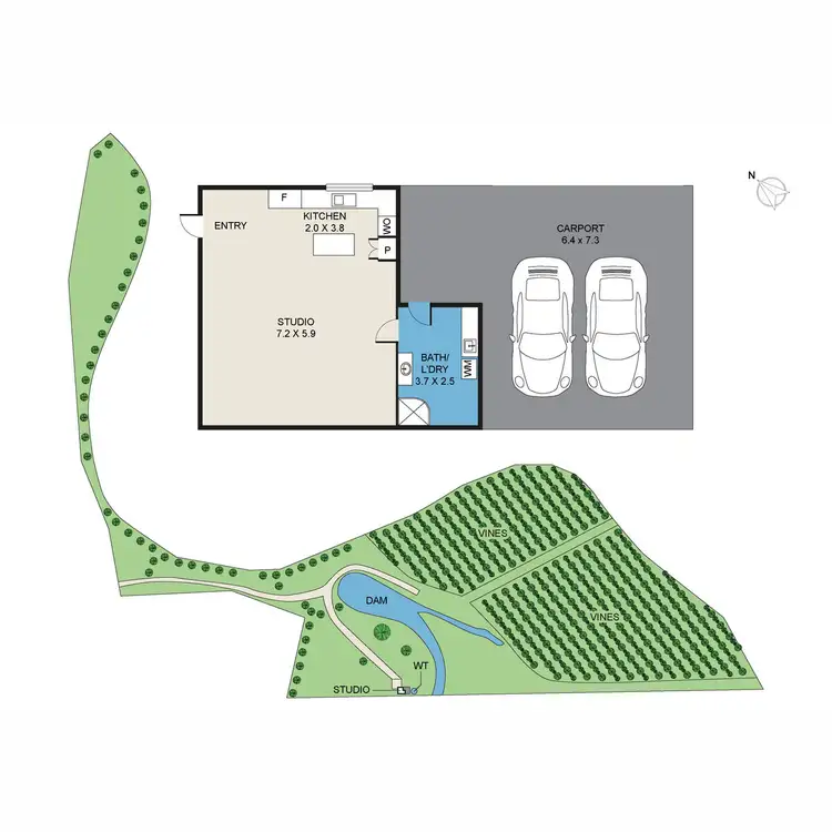 Floorplan of Homely rural property listing, 379 Wilderness Road, Lovedale NSW 2325