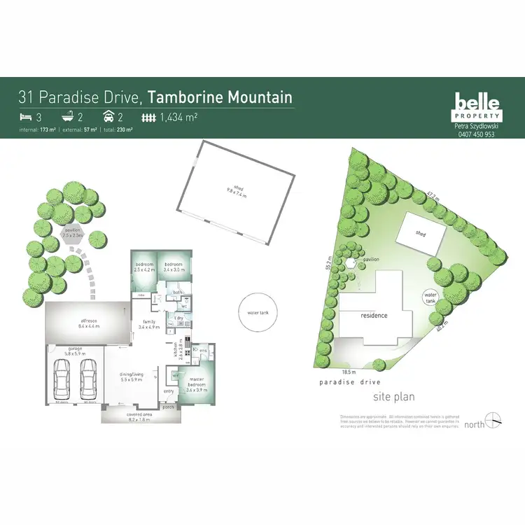 Floorplan of Homely house listing, 31 Paradise Drive, Tamborine Mountain QLD 4272