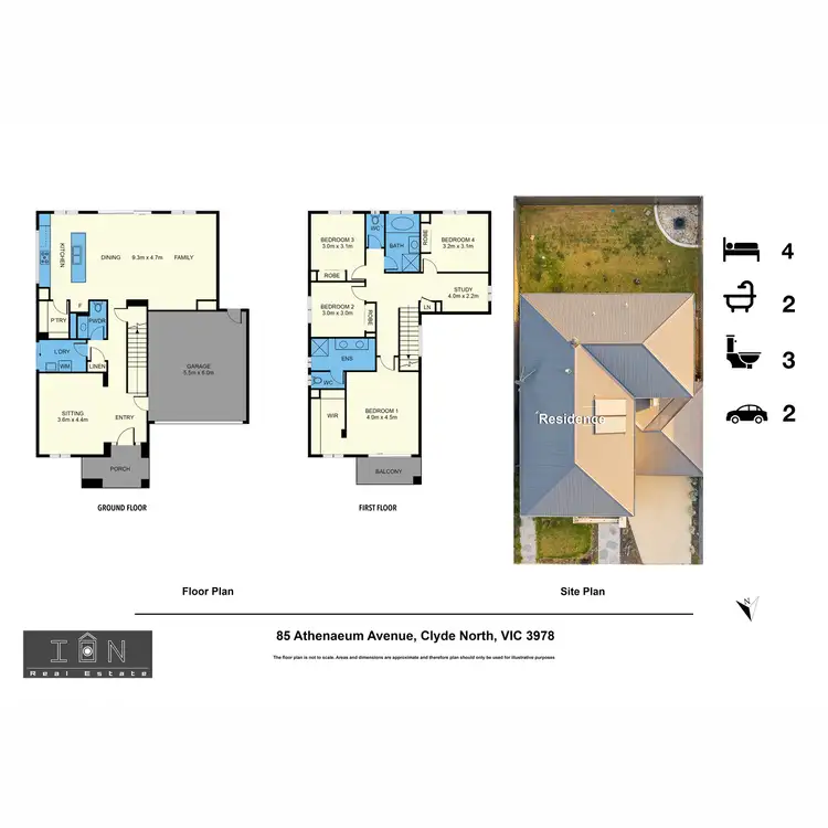 Floorplan of Homely house listing, 85 Athenaeum Avenue, Clyde North VIC 3978